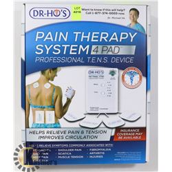 PAIN THERAPY SYSTEM 4 PAD PROFESSIONAL TENS DEVICE