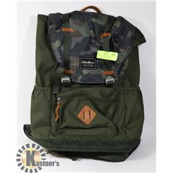 EDDIE BAUER TACTICAL ARMY STYLE BLACK BACKPACK