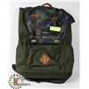 Image 1 : EDDIE BAUER TACTICAL ARMY STYLE BLACK BACKPACK