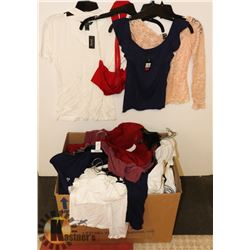 LOT OF ASSORTED WOMEN CASUAL / FASHION KNIT TOPS