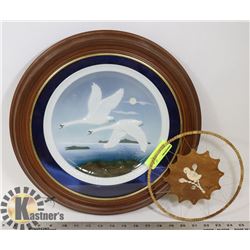 DREAM CATCHER + CERAMIC ART IN FRAME