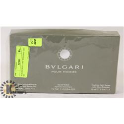 SEALED MEN'S 3 PC "BVLGANI" EAU DE