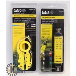 NEW KLEIN TOOLS - COAX EXPLORER + RADIAL STRIPPER