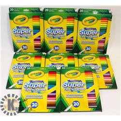 LOT OF ASSORTED CRAYOLA