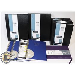 LOT OF ASSORTED NOTEBOOKS