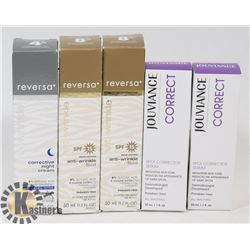 LOT OF ASSORTED SKIN SCARE PRODUCT.