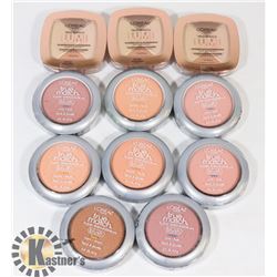 LOT OF ASSORTED BLUSH.