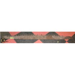 VINTAGE 6FT SAW BLADE