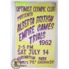 1962 EMPIRE GAMES POSTER