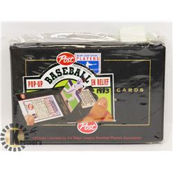 MLB POST POP-UP BASEBALL CARDS LIMITED EDITION