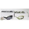 Image 1 : LOT OF DARK GREEN + BLACK DESIGNER SUNGLASSES.