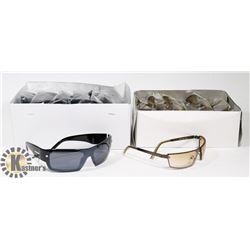 LOT OF AMBER + BLACK DESIGNER SUNGLASSES