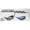 Image 1 : LOT OF SILVER BLUE + BLACK DESIGNER SUNGLASSES