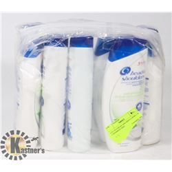 LOT OF 6 HEAD AND SHOULDERS 2 N 1 SHAMPOO AND