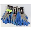 Image 1 : THREE NEW HORIZON BLUE & GREY WORK GLOVES