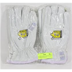 TWO NEW PAIRS OF ENDURA GRAIN GOATSKIN DRIVERS W/