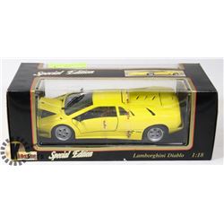 MAISTO LAMBORGHINI DIABLO 1:18 SCALE DIE CAST CAR.