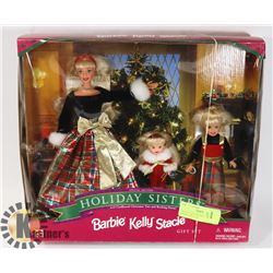 HOLIDAY SISTERS SPECIAL EDITION BARBIE, KELLY &