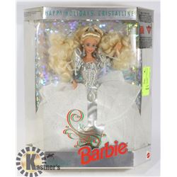 SPECIAL EDITION HAPPY HOLIDAYS CRYSTALLINE BARBIE.