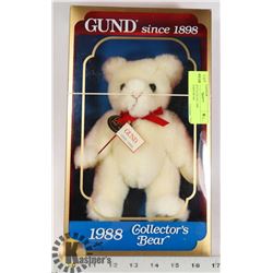 GOTTA GETTA GUND 1988 COLLECTOR'S BEAR.