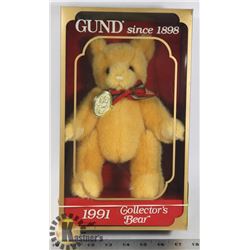 GOTTA GETTA GUND 1991 COLLECTOR'S BEAR.