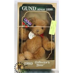GOTTA GETTA GUND 1989 COLLECTOR'S BEAR.