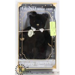 GOTTA GETTA GUND 1992 COLLECTOR'S BEAR.
