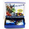 Image 1 : BOX OF JUSTICE LEAGUE DICE MASTERS FOIL PACKS.