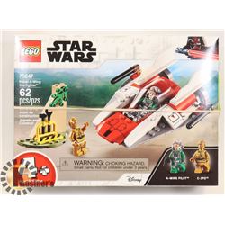 LEGO STAR WARS REBEL A-WING 62PC 75257.