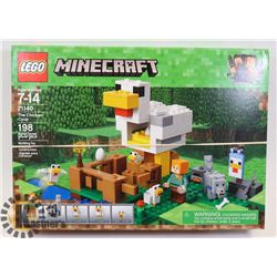 LEGO MINECRAFT THE CHICKEN COOP 198PC 21140.
