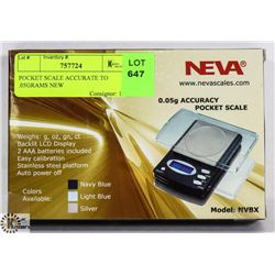 POCKET SCALE ACCURATE TO .05GRAMS NEW