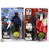 Image 1 : LOT OF 2 HORROR 8" ACTION FIGURES.