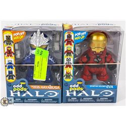 LOT OF 2 HALO ODD PODS FIGURES