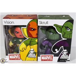 LOT OF 2 MARVEL MIGHTY MUGGS FIGURES.