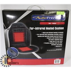 NEW AUTOTRENDS FAR INFRARED HEATED CAR CUSHION