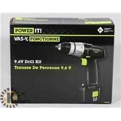 9.6 VOLT DRILL KIT