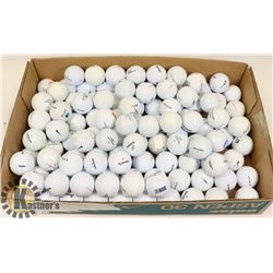 LOT OF ASSORTED GOLF BALLS