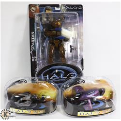 HALO BROWN SPARTAN WITH BRUTE CHOPPER + GHOST