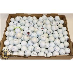 LOT OF ASSORTED GOLF BALLS.