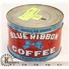 Image 1 : ANTIQUE BLUE RIBBON TIN