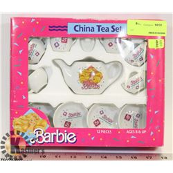 BARBIE CHINA TEA SET.