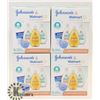 Image 1 : SET OF 4 SEALED 5 PC JOHNSON'S NEWBORN
