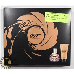 007 FOR WOMEN EAU DE PARFUME NATURAL SPRAY