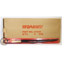PACK OF 5 NEW 26" ULTRA VISION WIPER BLADES