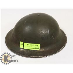 WWII BRITISH OR CANADIAN HELMET.