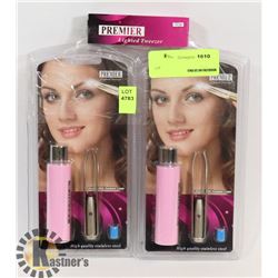 LOT OF 3 PREMIER LIGHTED TWEEZERS
