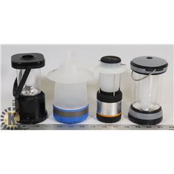 LOT OF 4 EDDIE BAUER 100 LUMEN  LANTERNS