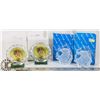 Image 1 : LOT OF 4 CRYSTAL DISPLAYS.