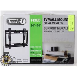 NEW FIXED TV WALL MOUNT FOR TV'S 14" TO 44"