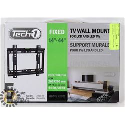 NEW FIXED TV WALL MOUNT FOR TV'S 14" TO 44"